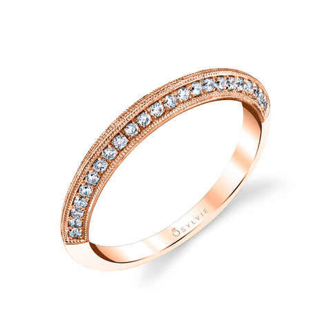 Sylvie Classic Wedding Band BS1868