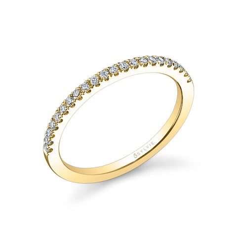 Sylvie Classic Wedding Band BSY175