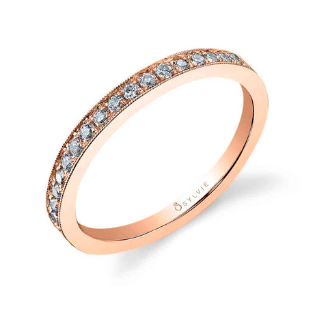 Sylvie Classic Wedding Band BSY865