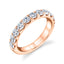 Classic Wedding Band With Shared Prongs BUP11-0150 - Chalmers Jewelers