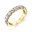 Classic Wedding Band With Shared Prongs BUP11-0200 - Chalmers Jewelers