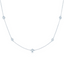KWIAT Diamond Strings Station Necklace N-DIASTRSING18-GROUP-18KW