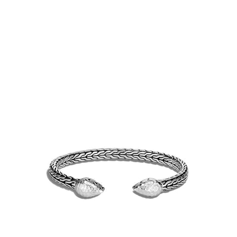 Classic Chain Hammered Flex Cuff - Chalmers Jewelers