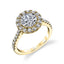 Classic Round Halo Engagement Ring S1199-RB - Chalmers Jewelers