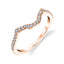 Curved Wedding Band BS1776 - Chalmers Jewelers