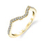 Curved Wedding Band BS1776 - Chalmers Jewelers