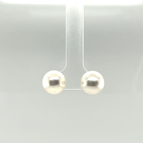 White South Sea Pearl Stud Earring