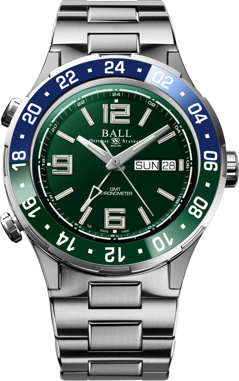 Ball Roadmaster Marine GMT Collection (All Colorways) DG3030B