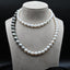 Ombre South Sea and Tahitian Pearl 35 inch Strand