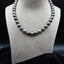 Natural Tahitian Pearl Strand with 18k Yellow Gold Diamond Accent Clasp