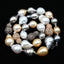 Natural South Sea and Tahitian Baroque Strand with Diamonds