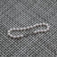 White Cultured Pearl Strand Bracelet with Sterling Silver Clasp