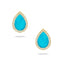 Doves Turquoise and Diamond Earrings E7109TQ-Y