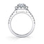 Emerald Cut Engagement Ring With Halo S1199-EM - Chalmers Jewelers