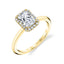 Classic Emerald Halo Engagement Ring S1993-EM - Chalmers Jewelers