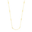 MIDAS 14k Gold Long Link Station Necklace MF037706