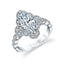 Sylvie FLOWER MARQUISE ENGAGEMENT RING - JORI S1976