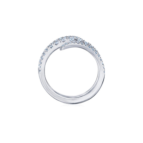 KWIAT Vine Collection Wrap Ring with Diamonds R-30034-0-DIA-18KW
