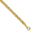 14k Yellow Gold Byzantine Link Bracelet 7.5 inches LF1487-7.5