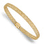 Leslie's 14K Fancy Stretch Bangle Bracelet LF749