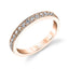 Classic Wedding Band With Milgrain Accents BS1083 - Chalmers Jewelers