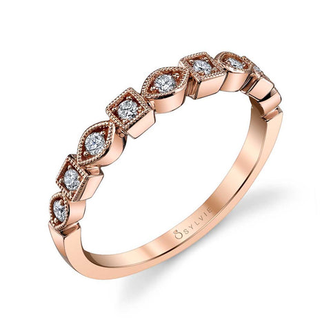 Sylvie Stackable Band - B0017 - Chalmers Jewelers