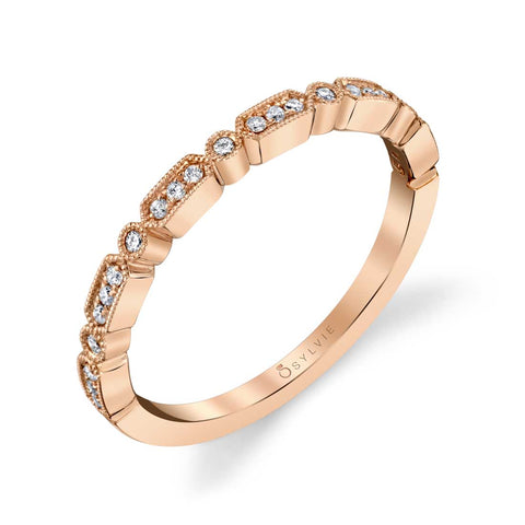 Sylvie Stackable Band - B0036 - Chalmers Jewelers