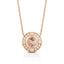 Doves Morganite and Diamond Necklace N8794MG