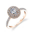 Oval Shaped Double Halo Engagement Ring S1086-OV - Chalmers Jewelers