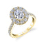 Oval Halo Engagement Ring S1299-OV - Chalmers Jewelers