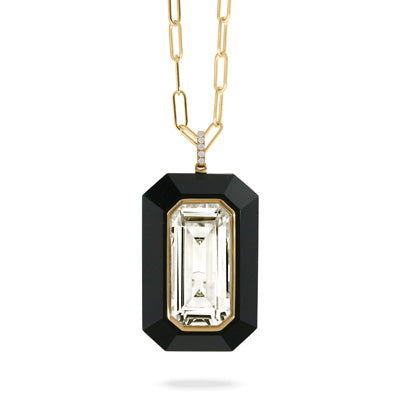Doves White Topaz and Diamond Pendant P10301BOWT