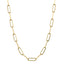 Doves 18k Yellow Gold Paperclip Chain PAPER-M-18