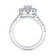 Marquise Cut Halo Engagement Ring S1299-MQ - Chalmers Jewelers
