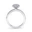 Classic Halo Engagement Ring S1526 - Chalmers Jewelers