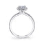 Emerald Cut Halo Engagement Ring S1793-EM - Chalmers Jewelers
