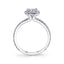 Classic Halo Engagement Ring S1793 - Chalmers Jewelers