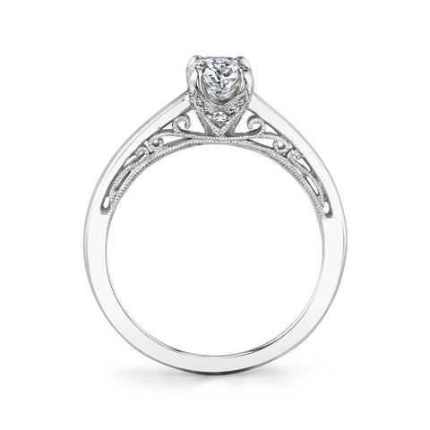 Solitaire Engagement Ring S2033 - Chalmers Jewelers