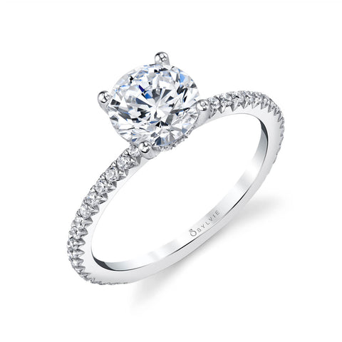 Solitaire Engagement Ring S2093-RB - Chalmers Jewelers