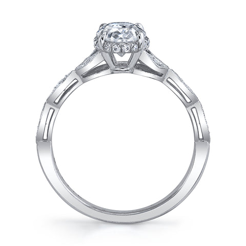 Sylvie Oval Engagement Ring S2525