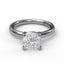 Classic Cushion Cut Solitaire 3051 - Chalmers Jewelers