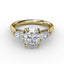 Fana Classic Three Stone Diamond Engagement Ring 3227