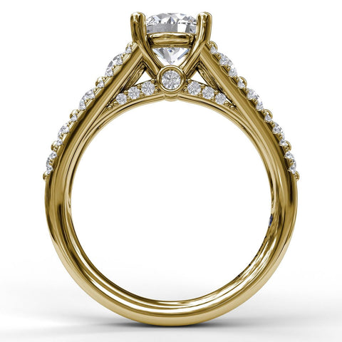 Fana Gorgeous Couture Engagement Ring 3396