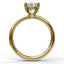 Classic Round Cut Solitaire Engagement Ring 3842 - Chalmers Jewelers