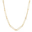 Doves 18k Yellow Gold Paperclip Chain STRETCH-S-18