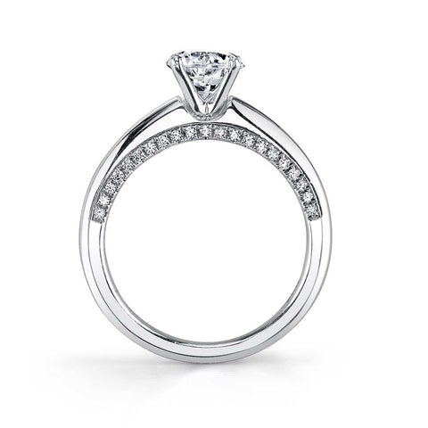 Round Solitaire Engagement Ring SY700 - Chalmers Jewelers