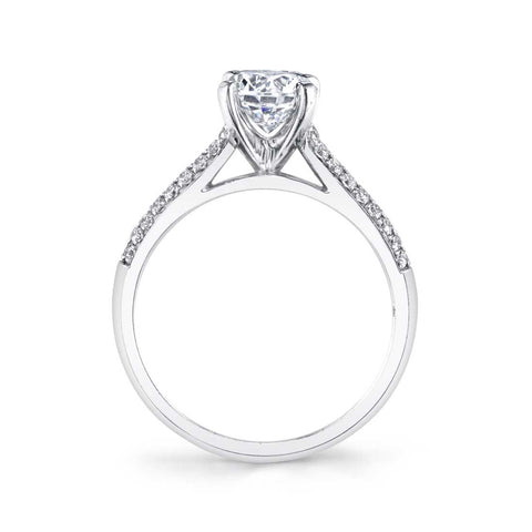 Round Solitaire Engagement Ring SY768 - Chalmers Jewelers