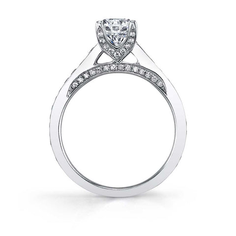 Round Solitaire Engagement Ring SY778 - Chalmers Jewelers