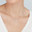 KWIAT Diamond Tag East West Pendant N-MF0104W-0-DIA-18KW