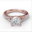Fana Designer Split Band Engagement Ring S3593