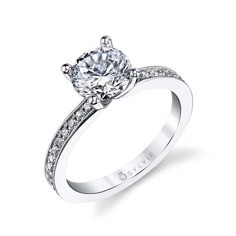 Solitaire Engagement Ring S1183 - Chalmers Jewelers